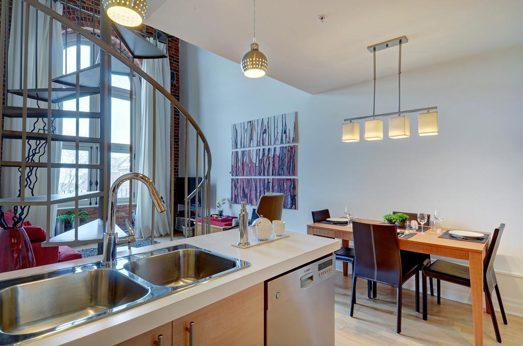Les Immeubles Charlevoix - Le 1155 Apartment ควิเบกซิตี้ ห้อง รูปภาพ