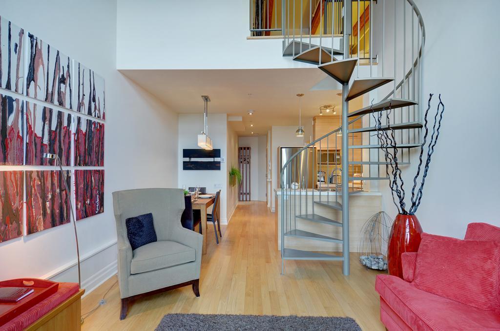 Les Immeubles Charlevoix - Le 1155 Apartment ควิเบกซิตี้ ห้อง รูปภาพ